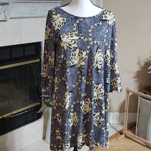 🛍️🛍️Espresso Dress with bell sleeves